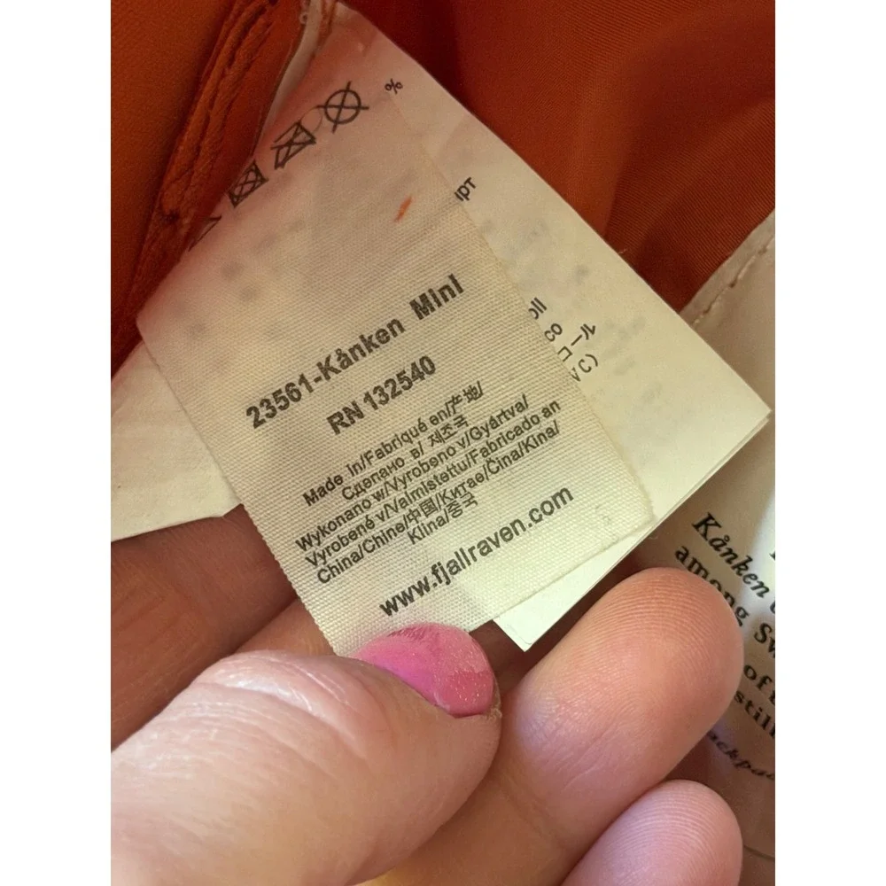 Fjallraven Backpack Kanken Mini‎ Burnt Orange Coral